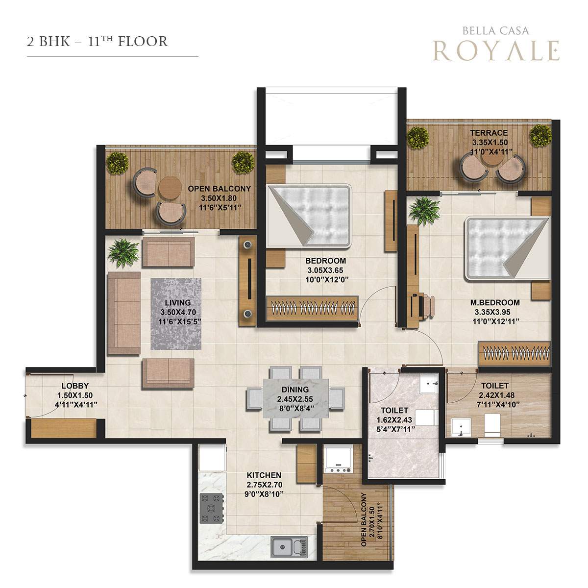Floor Plans Rachana Bella Casa Royale